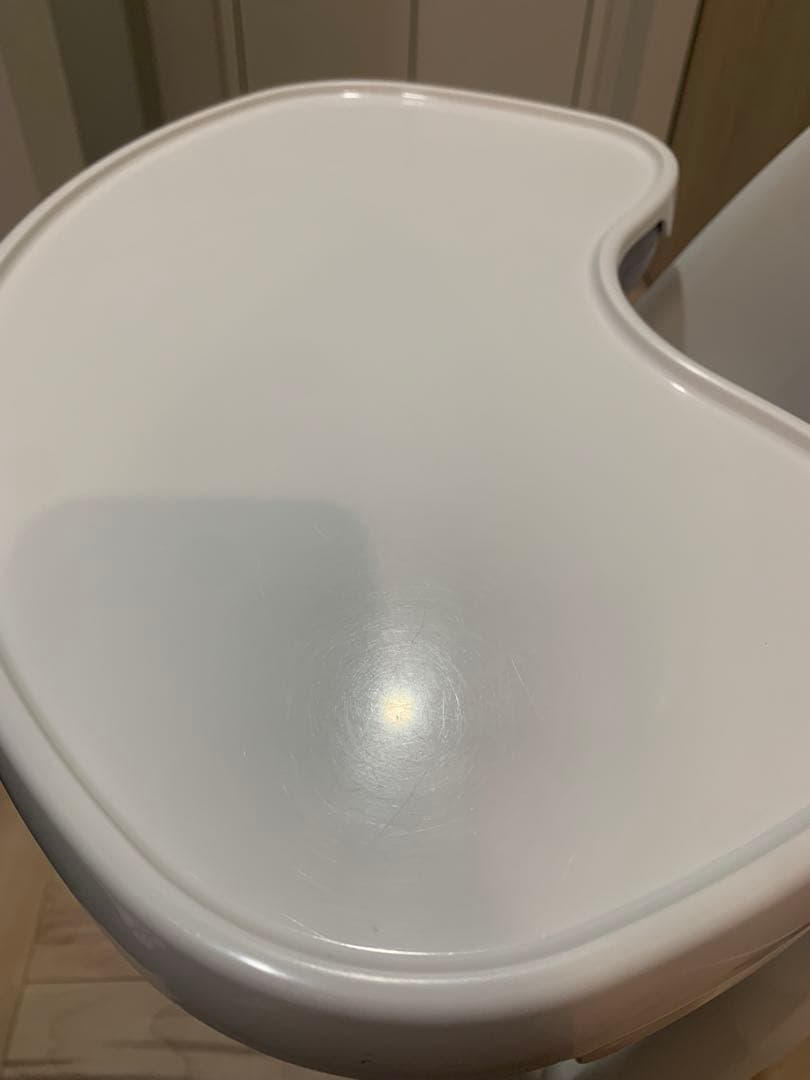 【廃盤品】BABYBJÖRN 脚グレー ホワイト ハイチェア