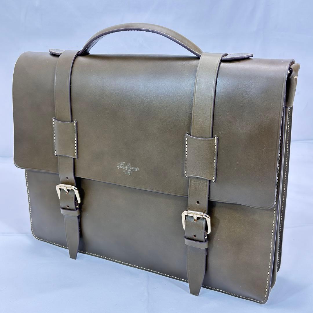 ボルドリーニセレリア バケッタレザーフラップブリーフケース 2way オリバー