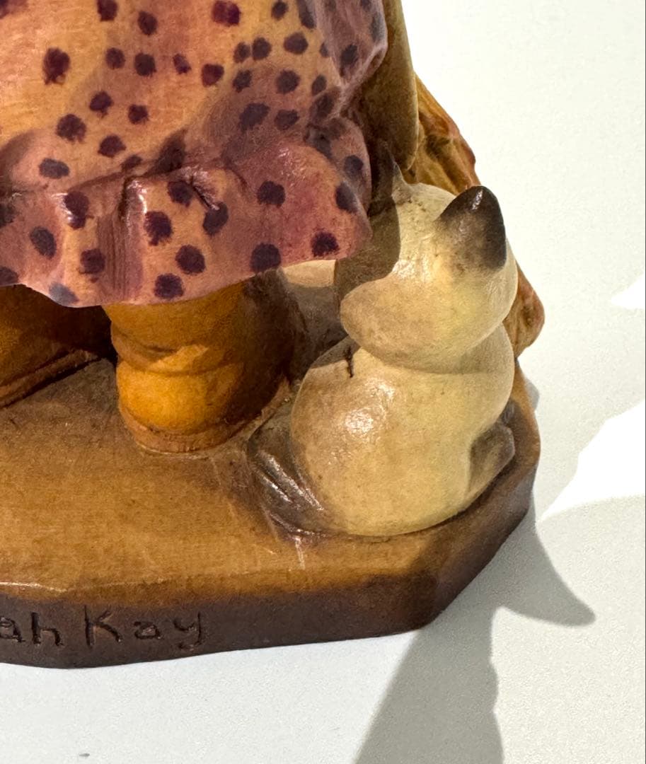 ANRI 木彫り人形 4000体限定 アンリ フィギュア フィギュリン