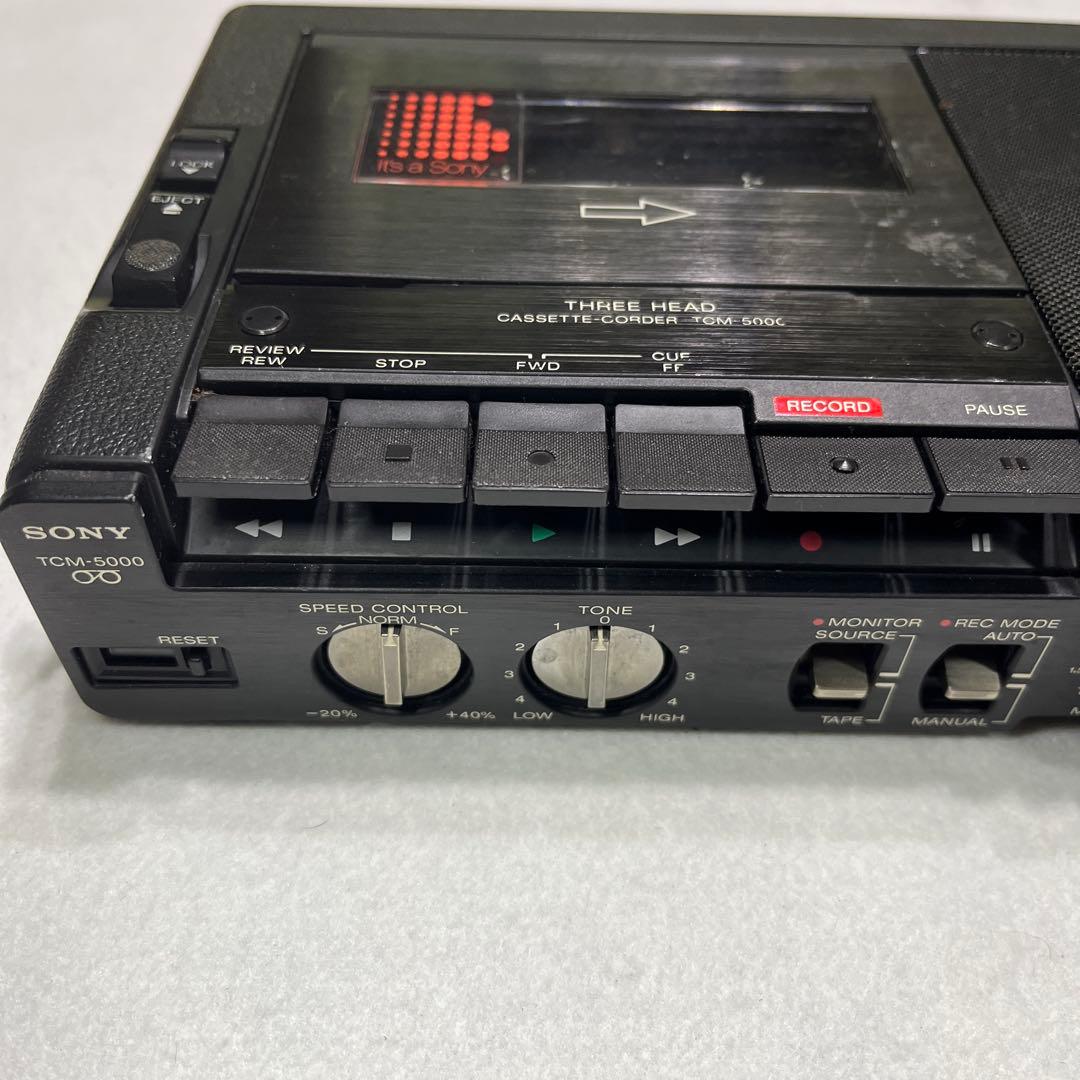 SONY TCM-5000 デンスケ《ジャンク》