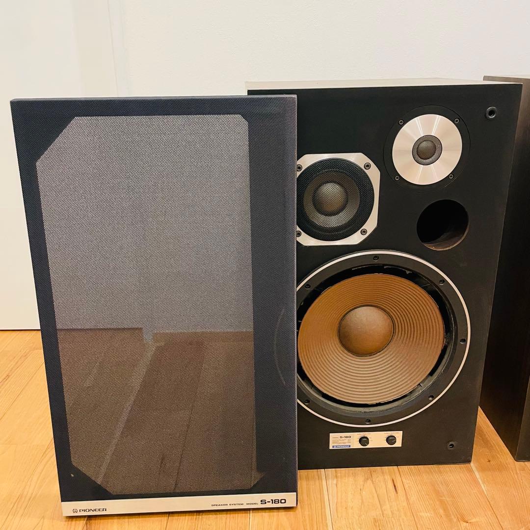 希少 Pioneer（パイオニア） S-180 スピーカー ヴィンテージ