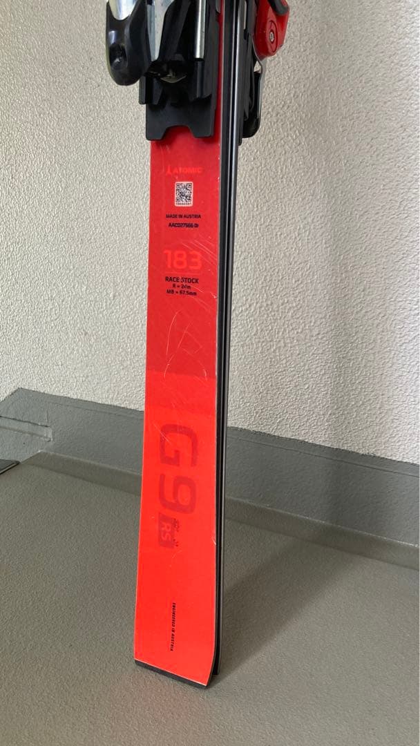 ATOMIC REDSTER G9RS 183cm スキー ビンディング付き