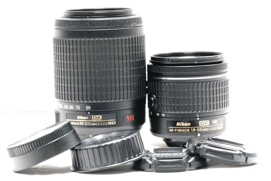 美品 Nikon D5500 ダブルズームキット 手ぶれ補正 スマホ転送