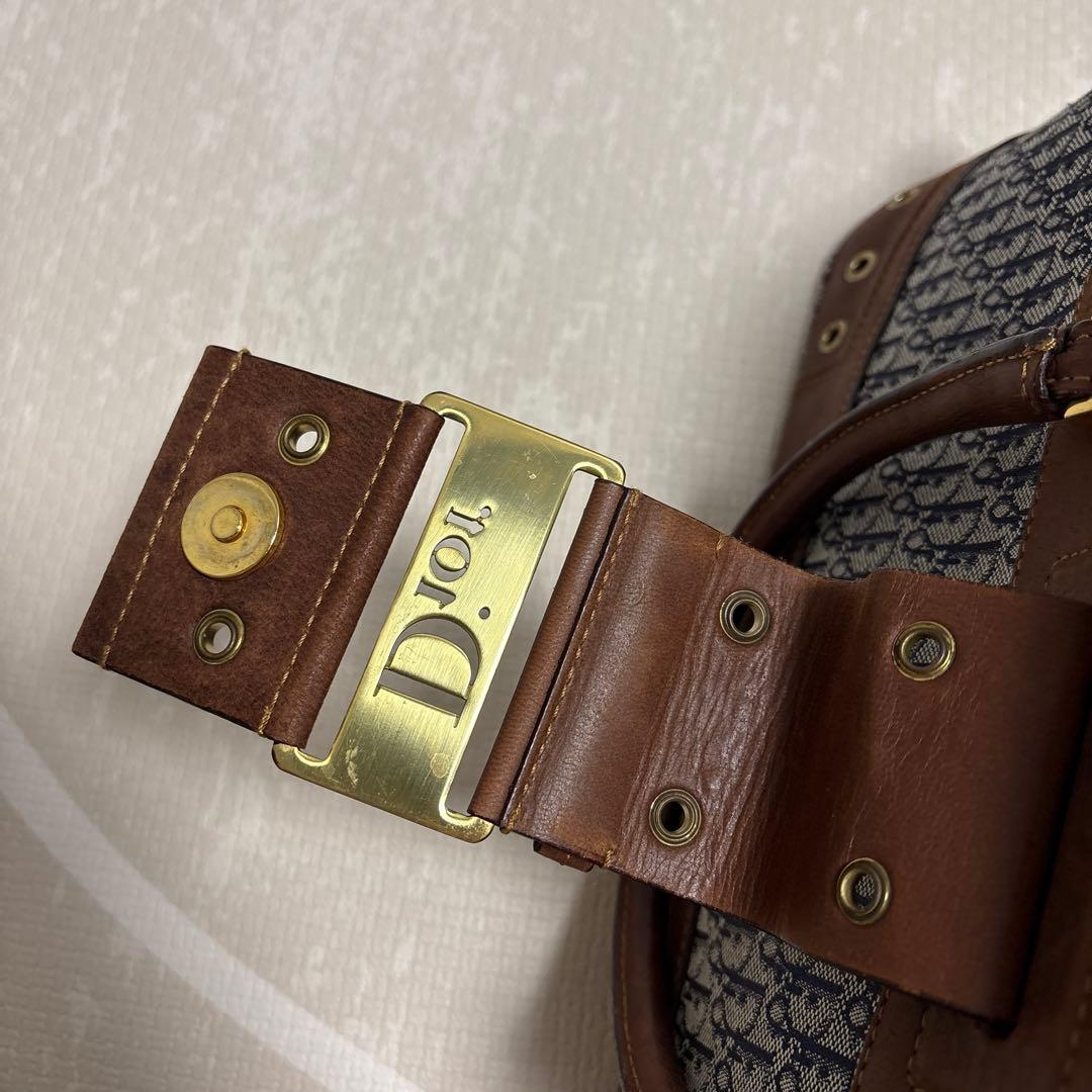 ギャランティーカード付　Dior トロッター柄ハンドバッグ