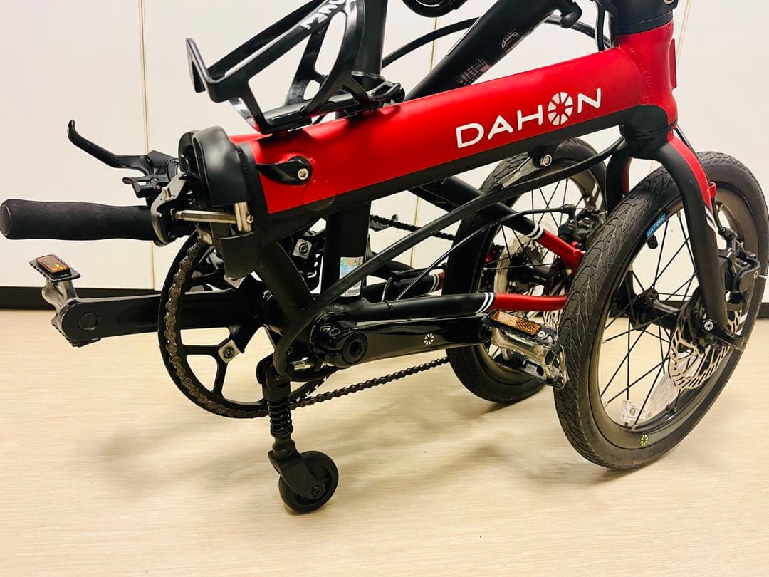 DAHON 折りたたみ自転車 9速 レッド K3 P lus