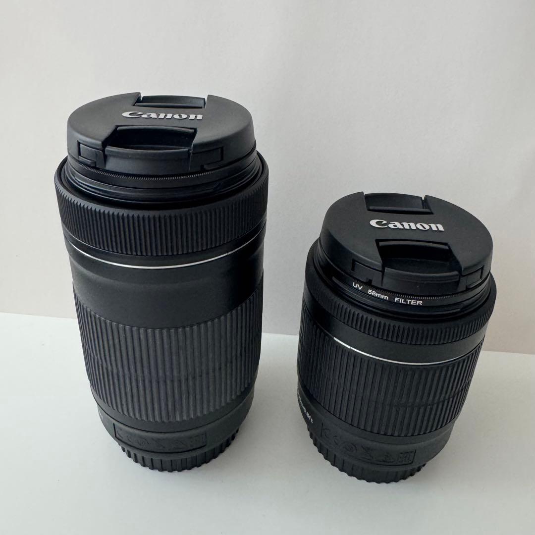 Canon EOS 80D ダブルズームキット 超美品 レンズ2本 キャノン