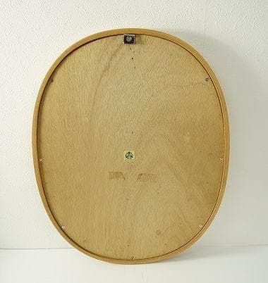 秋田木工 柳宗理 楕円型 ウォールミラー 壁掛け鏡 インテリア ビンテージ