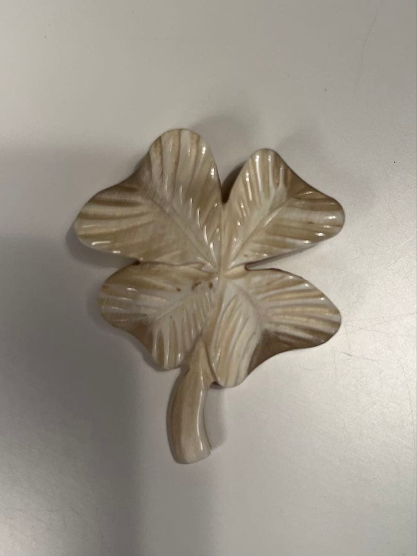 mina perhonen ブローチ　クローバー　水牛　正規品