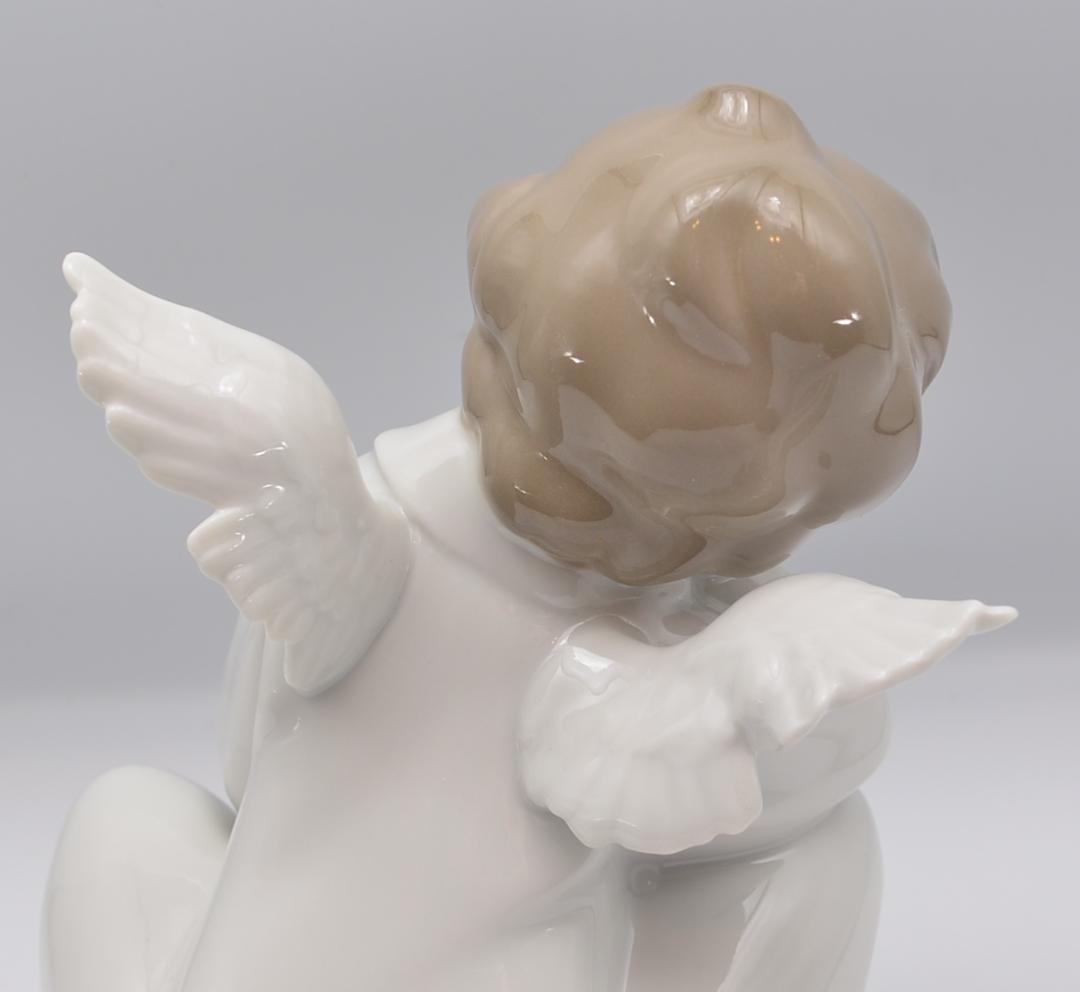 夢見る天使／フルートを吹く天使　リヤドロ　2体おまとめ　スペイン　ご成約済み