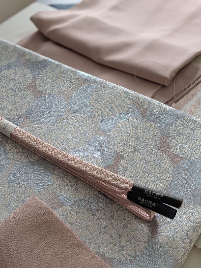 正絹西陣織花丸文様三越謹製高級袋帯