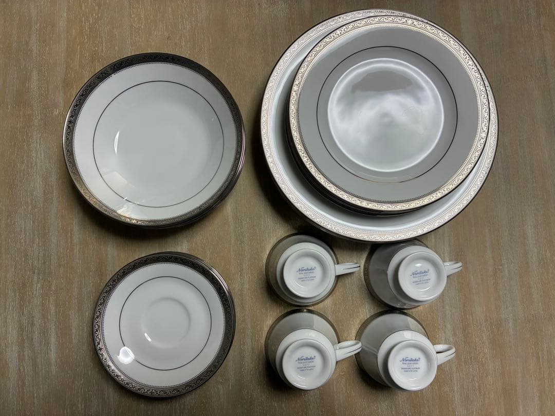 ノリタケNoritake シグニチャープラチナム　食器セット