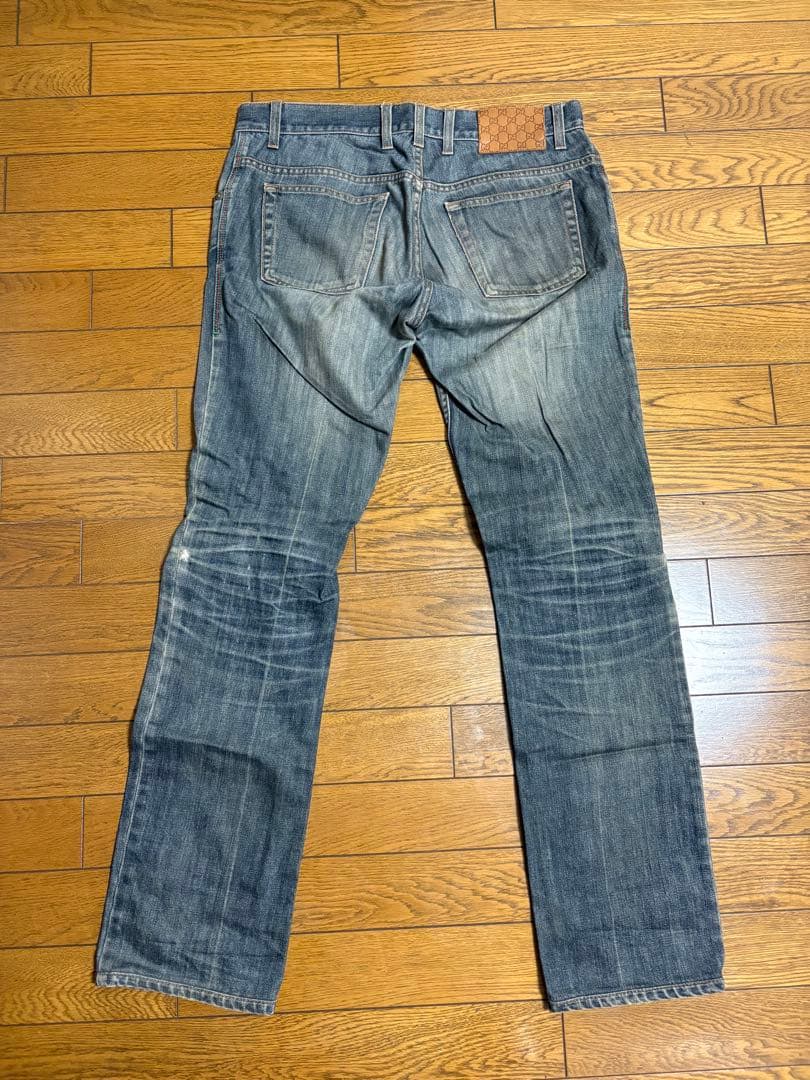 Gucci ダークブルーデニム ジーンズ