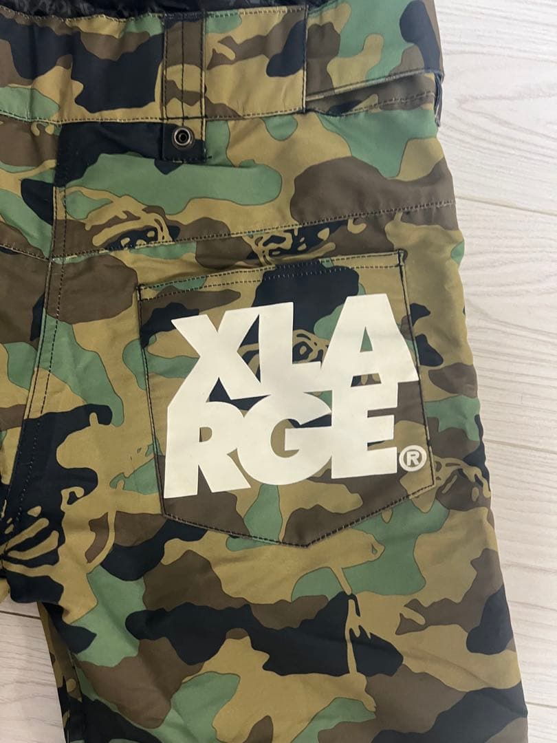BONFIRE×X-LARGE 迷彩 スノーボードウェア　下のみ　Ｌ