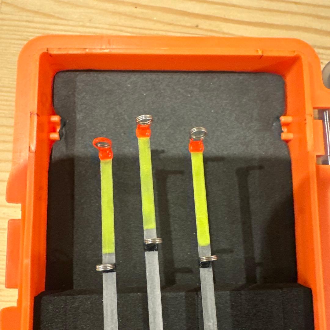 VARIVAS ワカサギ竿 3本セット ケース付き