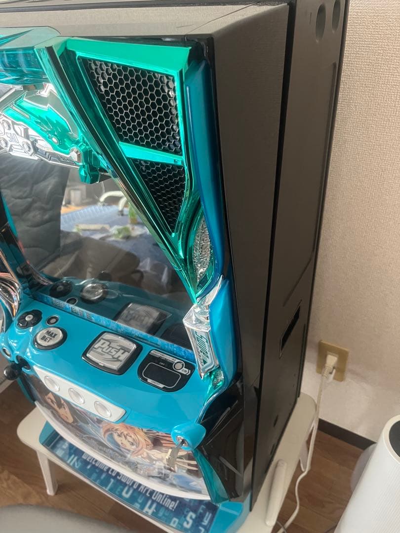 ソードアート・オンライン パチスロ 実機 鏡面仕上げ！