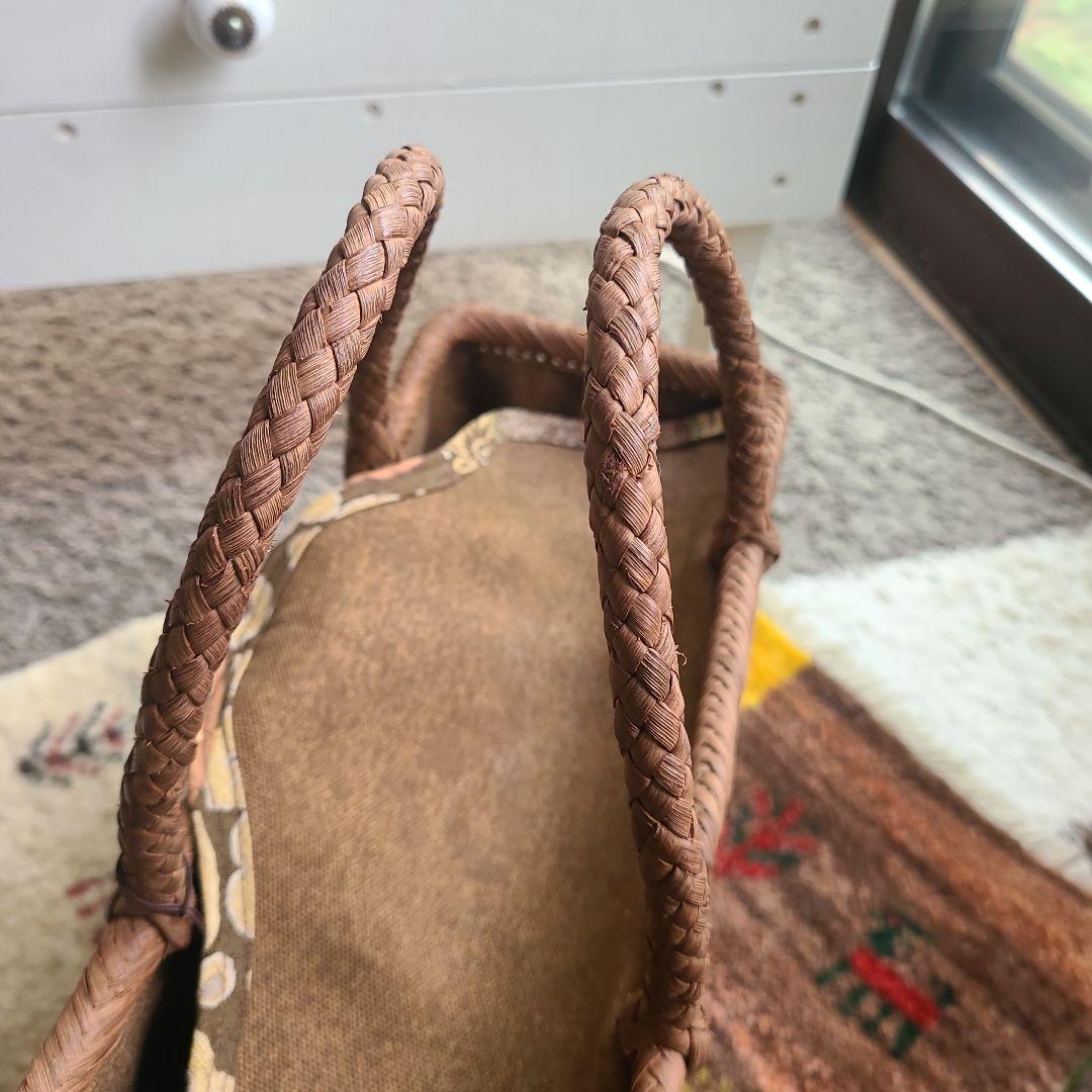 あやこ品　新品未使用　葡萄つる　山葡萄籠バッグ　天然素材 国産