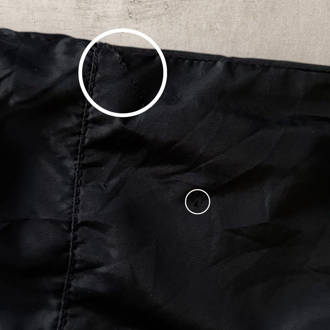 90sナイキNIKEナイロンジャケットスウォッシュロゴ刺繍短丈好配色テック古着L