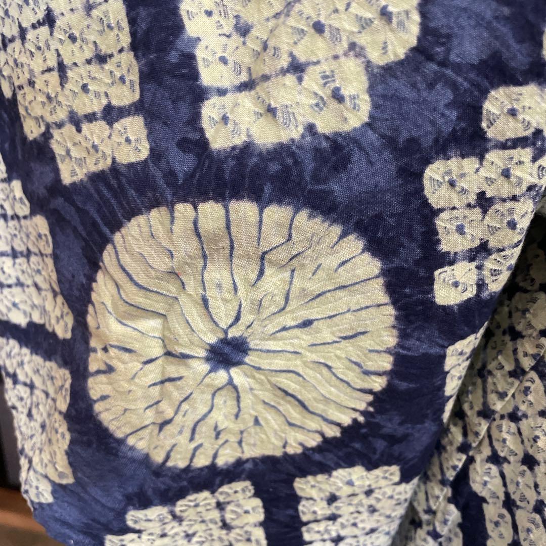 総絞り浴衣　美品