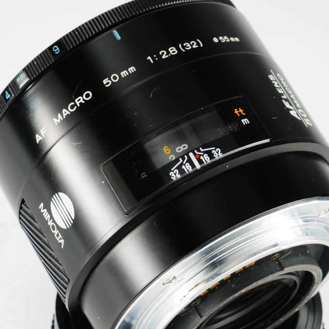 【整備＆テスト済】Minolta AF 50mm F2.8 Macro 167