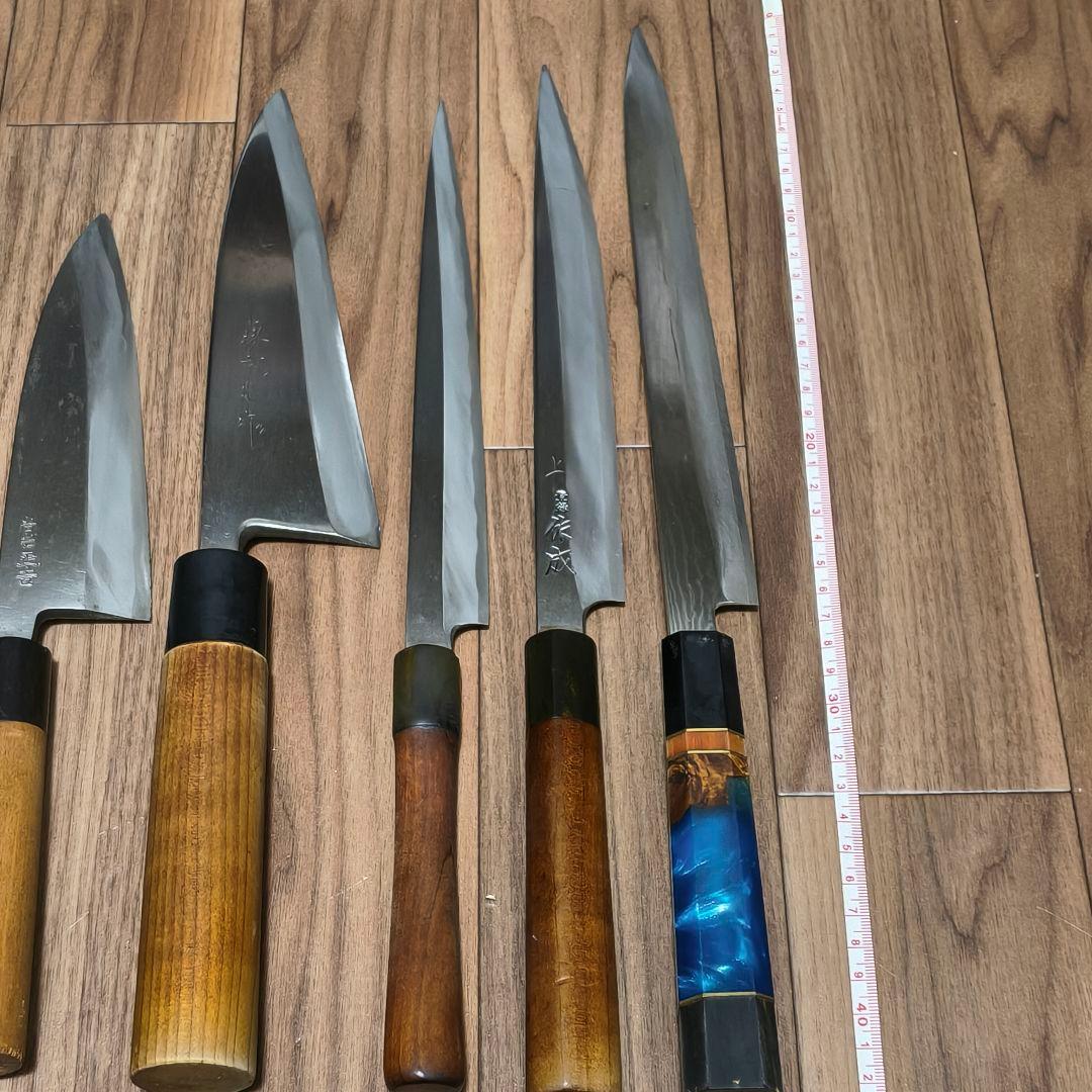 【特価】包丁　6本　まとめ売り　尚台正吉 祐成 堺 など含む