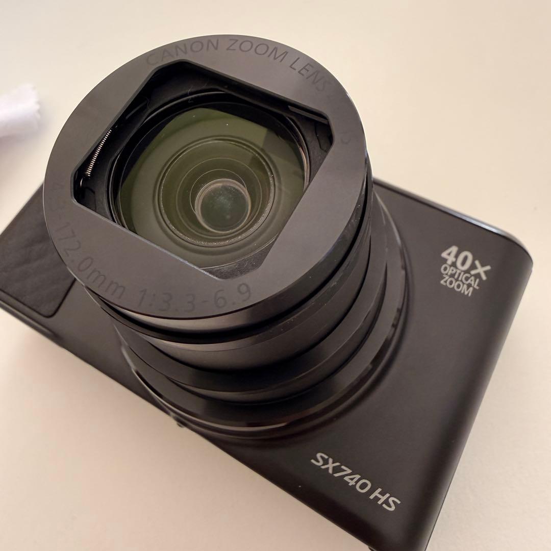 【週末限定】Canon PowerShot SX740 HS ブラック