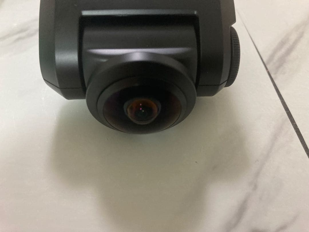 コムテック HDR360GＳ　前後2カメラ　ドライブレコーダー360度