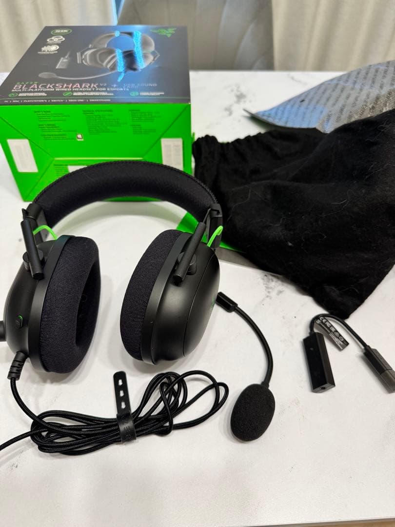 Razer BlackShark V2 有線ヘッドセット