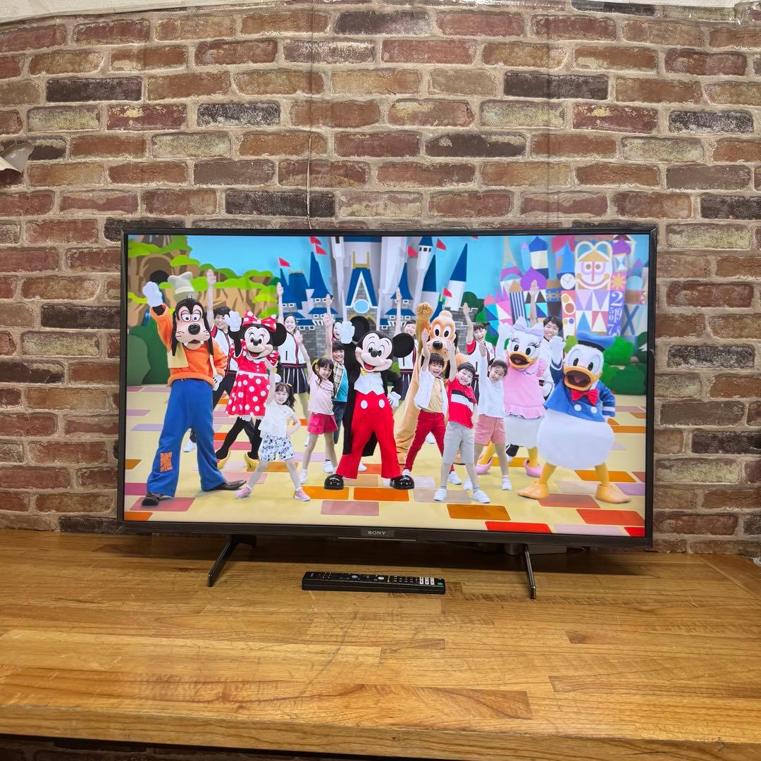 SONY 43V型 4K 液晶テレビ BRAVIA KJ-43X8000H