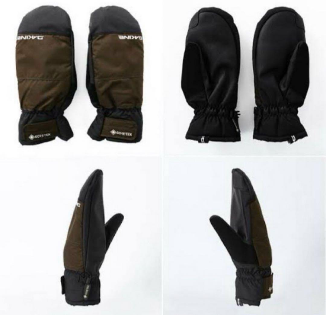 送料無料 新品 DAKINE GORE-TEX メンズ スノーグローブL TAN