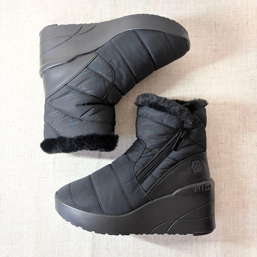 未使用級★BEAXIS ビーアクシス バランスコアブーツ ダウンタイプ 24cm