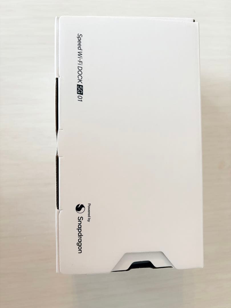 【新品未使用】 Speed Wi-Fi DOCK 5G 01 ブラック