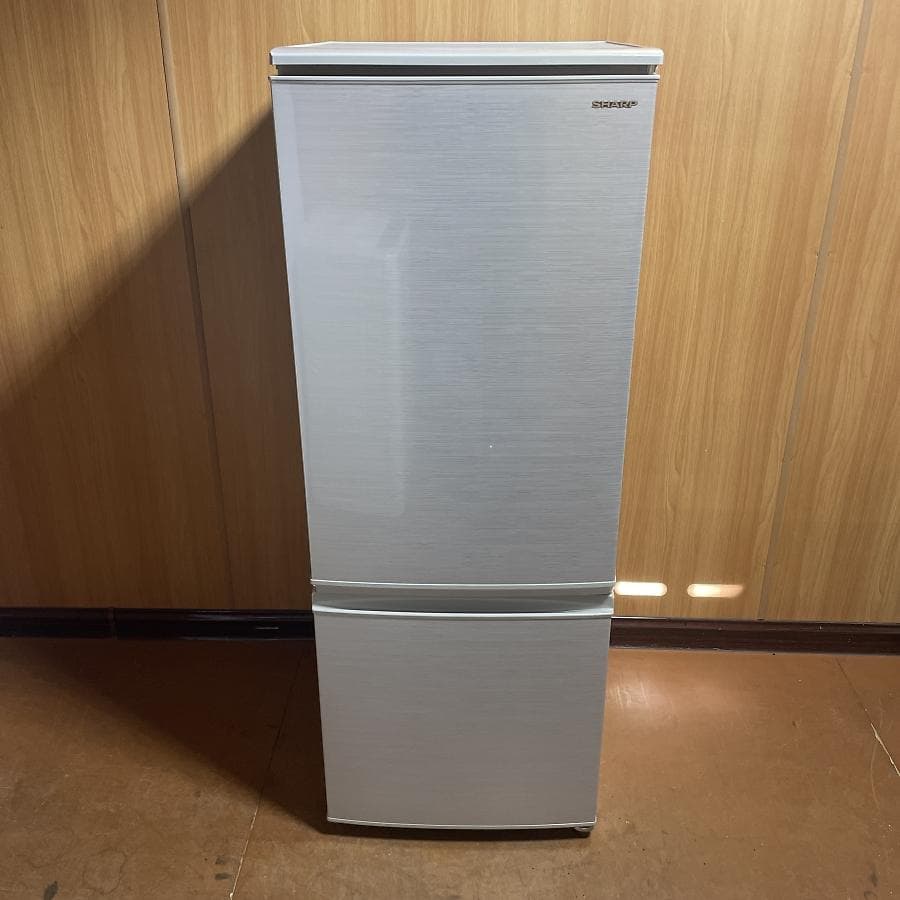 シャープ たっぷり167L 冷蔵庫 つけかえどっちもドア SJ-D17E-S