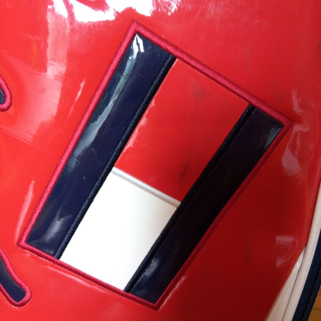 希少ロゴ　トミーヒルフィガー　キャディバッグ　2点式　ショルダー　9型　エナメル