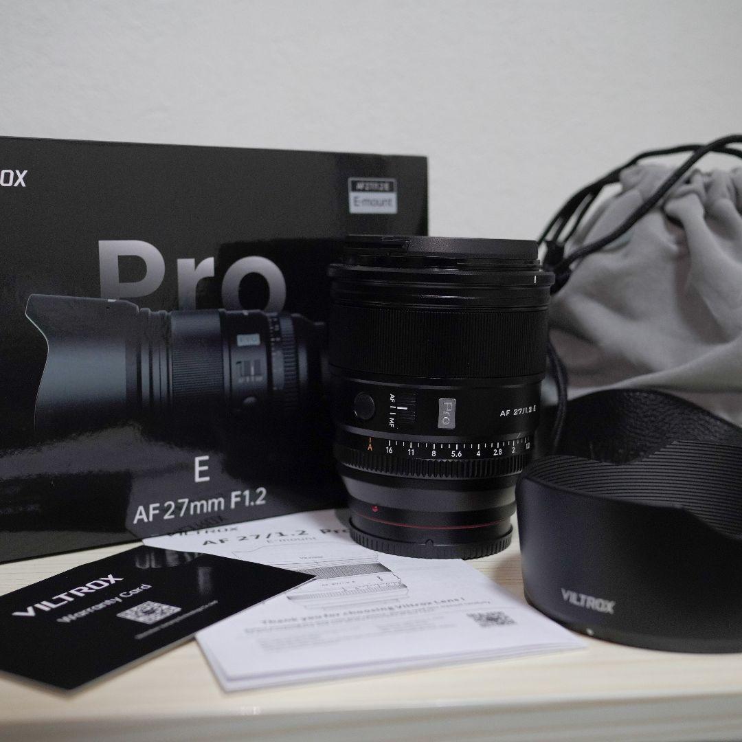 レンズ(単焦点) Viltrox AF 27mm F1.2 Pro E-Mount
