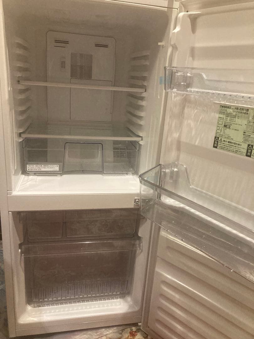 ツインバード　HR-E911 冷蔵庫　愛知県引き取り希望