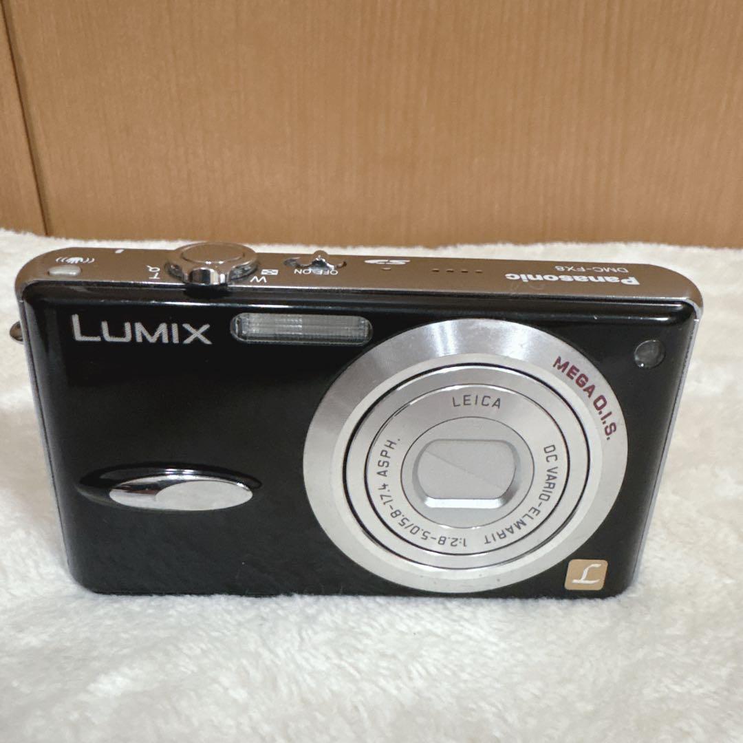 パナソニック Panasonic LUMIX DMC-FX8 ブラック デジカメ