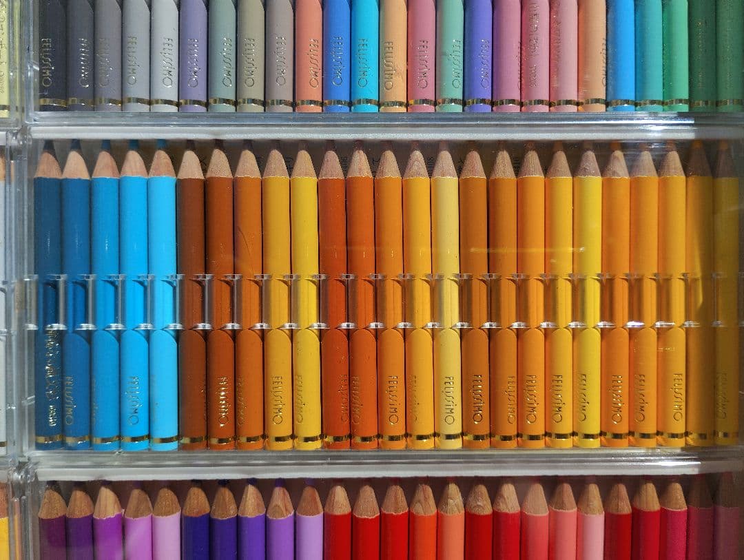 フェリシモ　色鉛筆　375本