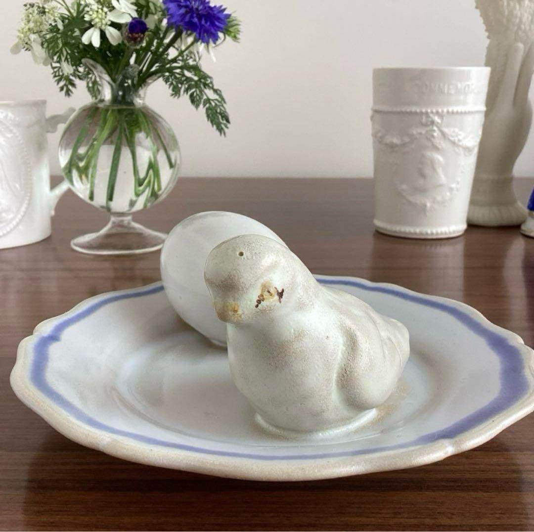 フランスアンティーク ♧ 卵と雛のバルボティーヌ皿 ♧ for ティファニー