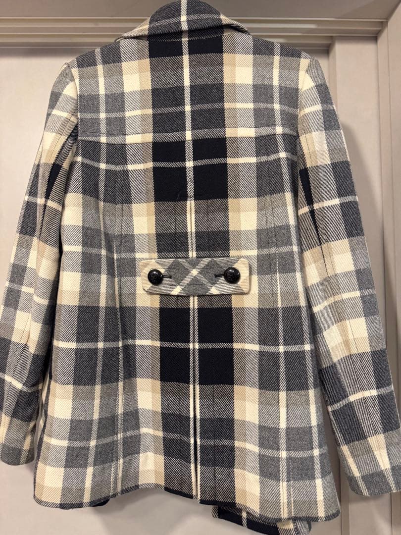 BLUE LABEL CRESTBRIDGE チェック柄コート 36