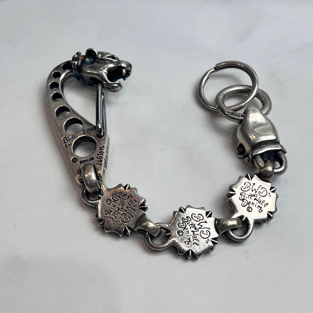 希少　Bill Wall Leather BWL ヒョウ キーチェーン　ベルト