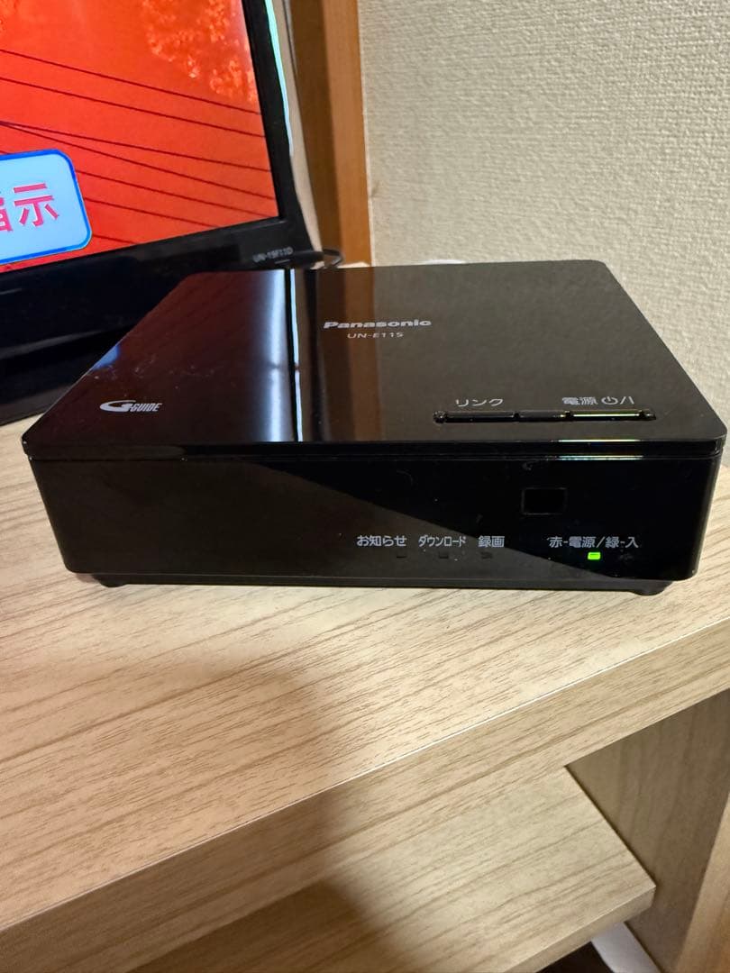 美品　スマホで外でもTVが観れる　パナソニック　プライベート　ビエラ　19インチ