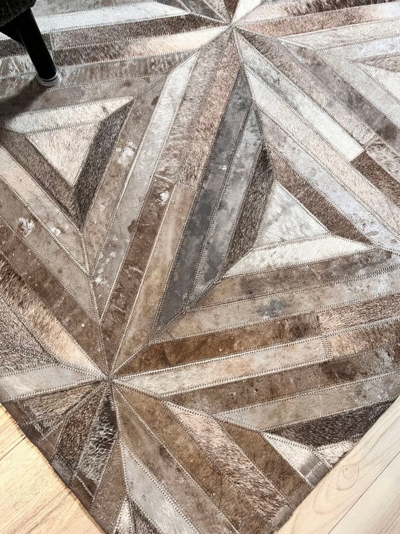 ハラコ パッチワークラグ ボーコンセプトACTUS系165×235