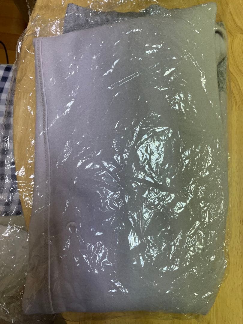 ANAYI スムースジャージーニットコンビワンピースグレーサイズ38 週末値下げ