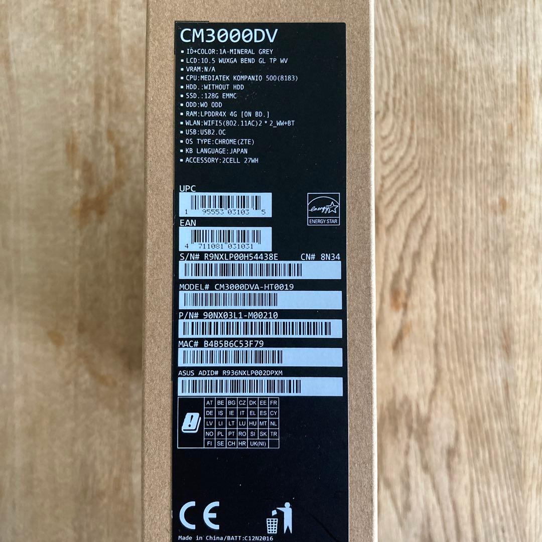 【美品】ASUS Chromebook 10.5インチ