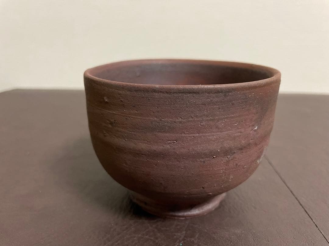 種子島焼　茶碗　タネ銘　中里隆？