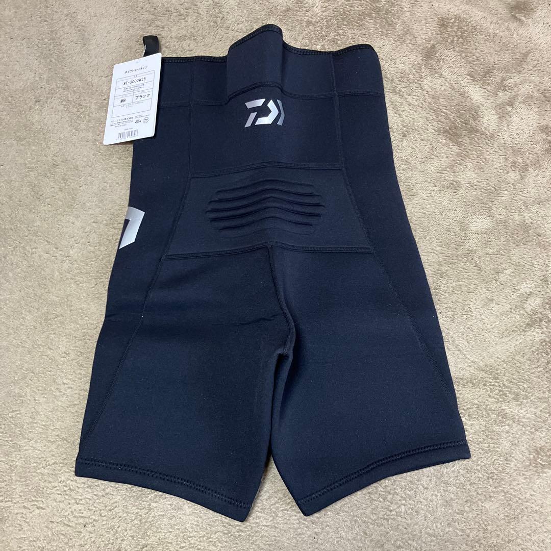ダイワ ショートタイツ　ST-3000W25 鮎タイツ MB ブラック値下げ不可