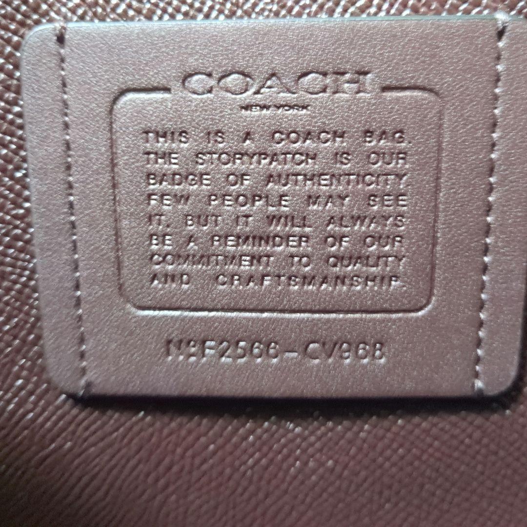 【極美品】COACH　モリー トート バッグ　ブラック CV968