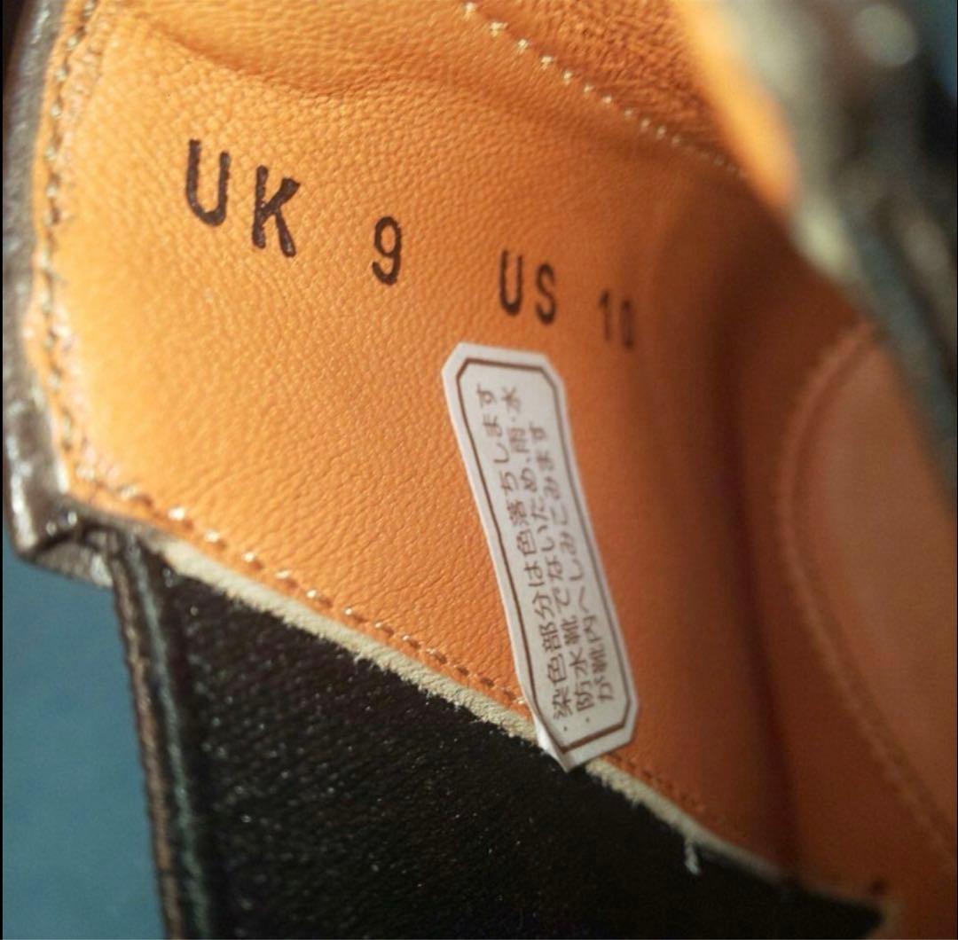Santoni ダークブラウン サイドゴアブーツ　uk9