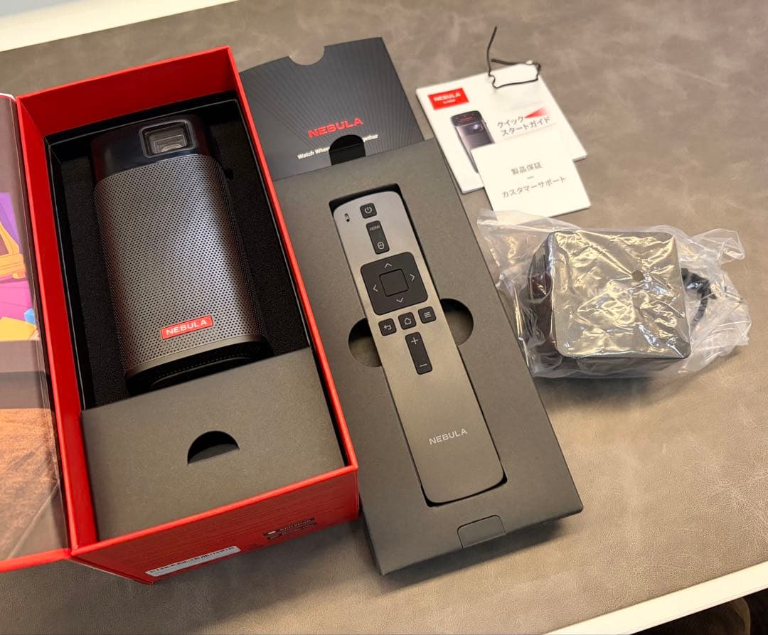 【ほぼ未使用】Anker Nebula Apollo プロジェクター