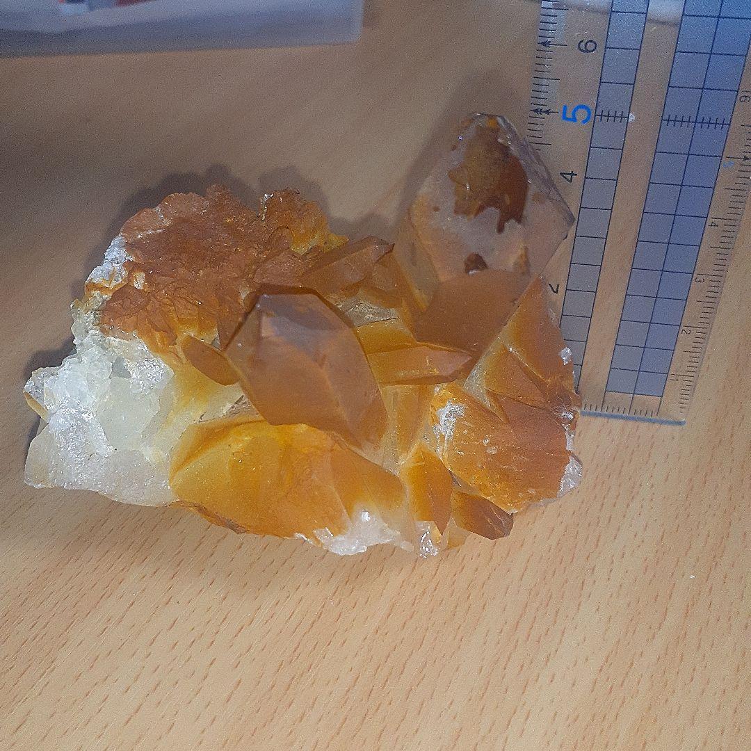 ゴールデンヒーラークォーツ　クラスター